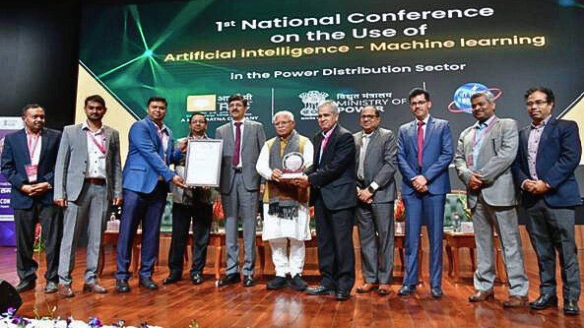 Shri Manohar Lal, Minister of Power, at National Conference on the use of Artificial Intelligence (AI) and Machine Learning (ML) technologies in the power distribution sector, New Delhi