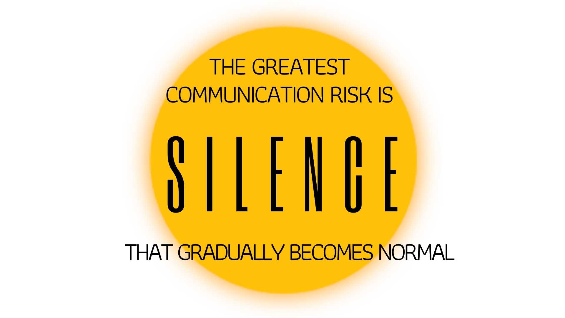 The Information Leaders Stop Receiving